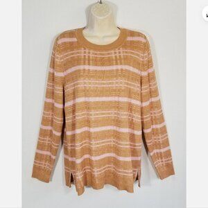 NWOT ISSAC MIZRAHI LIVE! Sweater 6534E1M